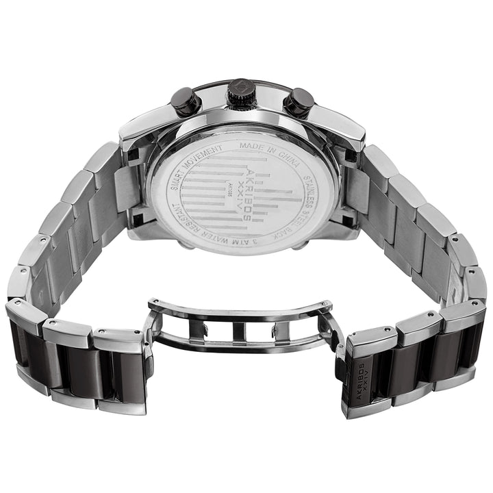 AK1095TTB-Sport Black/Stainless Steel | Black Dial