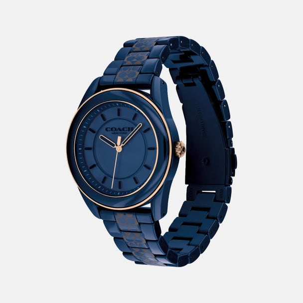 Preston 38 mm / Blue / Blue Blue Dial