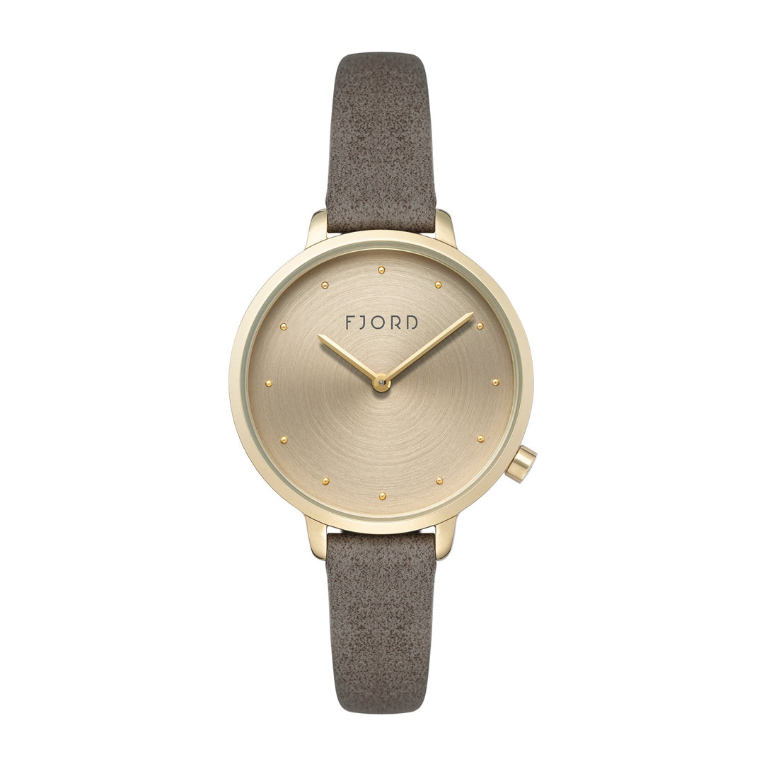 Ripple Cream Leather | Cream Dial