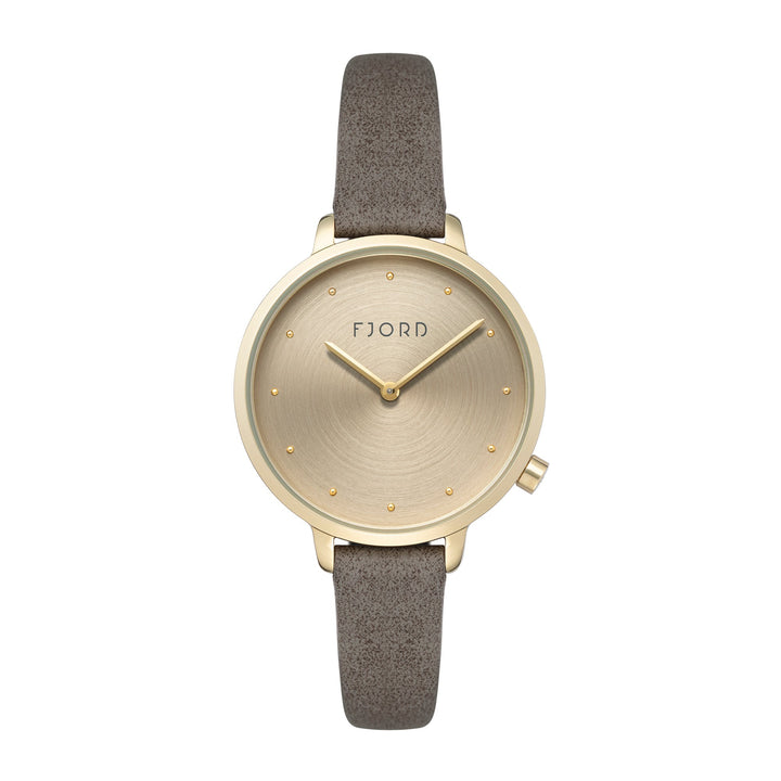 Ripple Cream Leather | Cream Dial