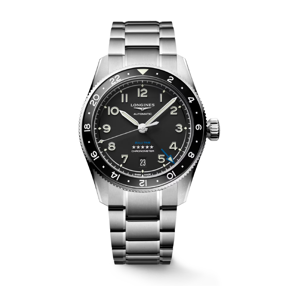 Spirit Zulu Black / Stainless Steel | Black Dial