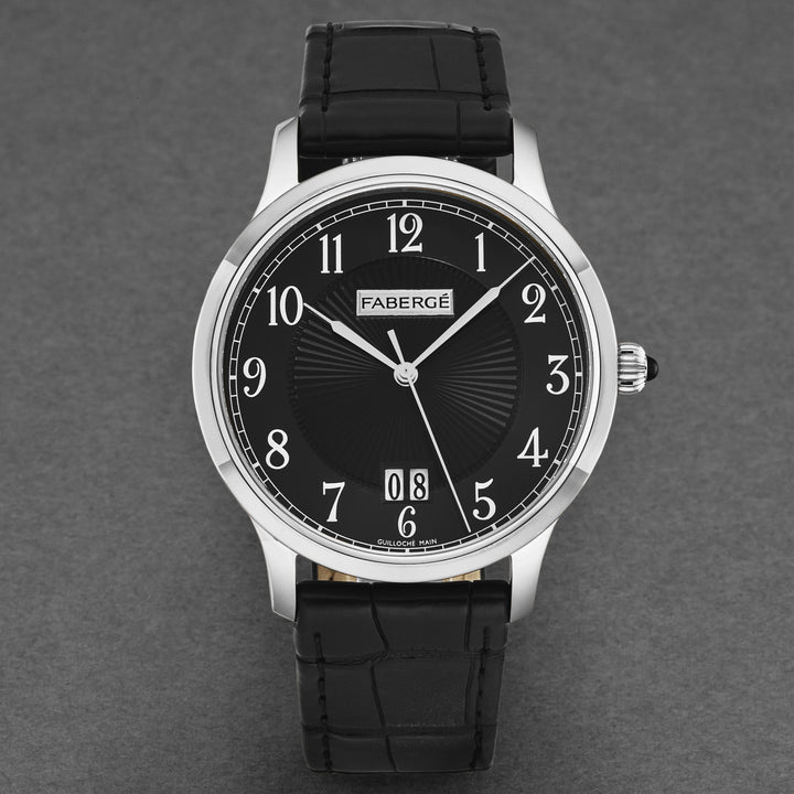 Agathon FAB-206 / Black | Black Dial