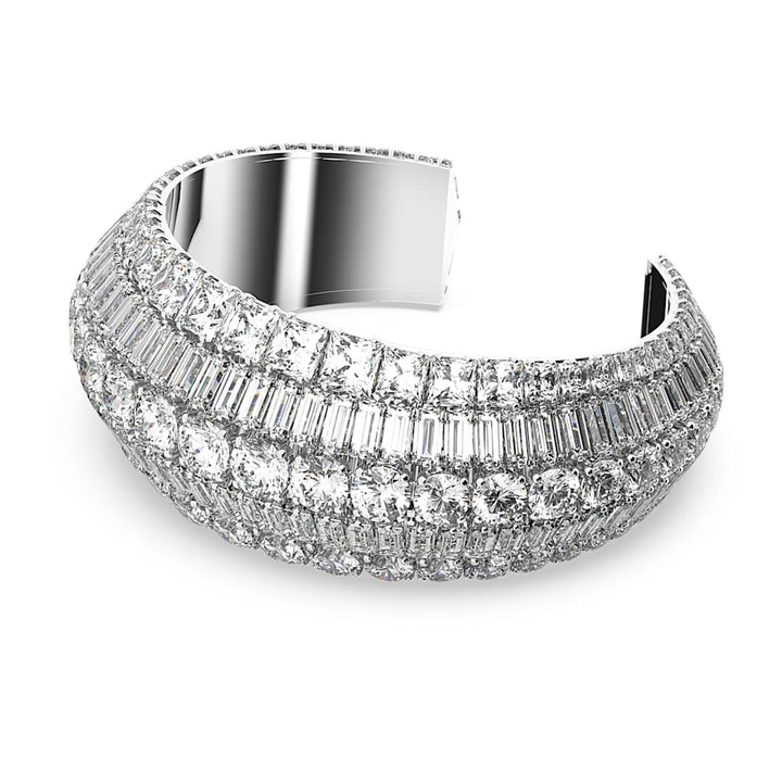 Hyperbola White / Rhodium-Plated
