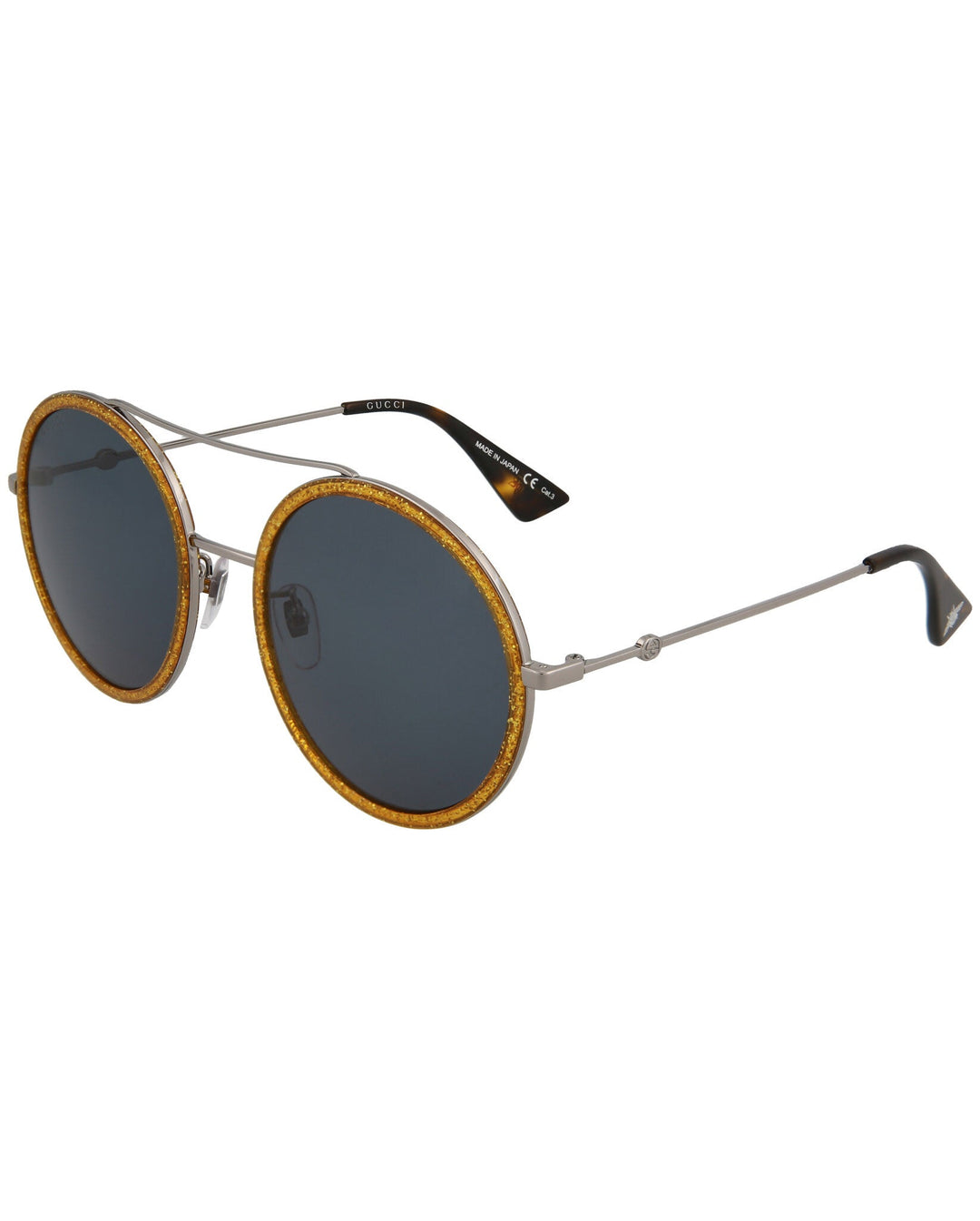 Fashion Ruthenium Frame, Blue Lens |  Dial