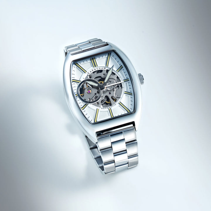 Heritage Beauchamp Skeleton Automatic Silver / Stainless Steel | Silver Dial