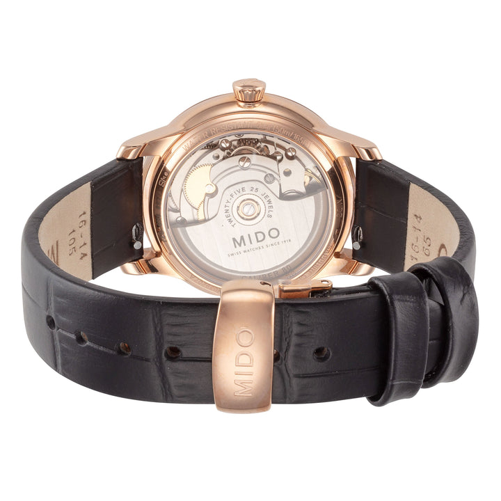 Baroncelli II 33mm / White / Black White Dial