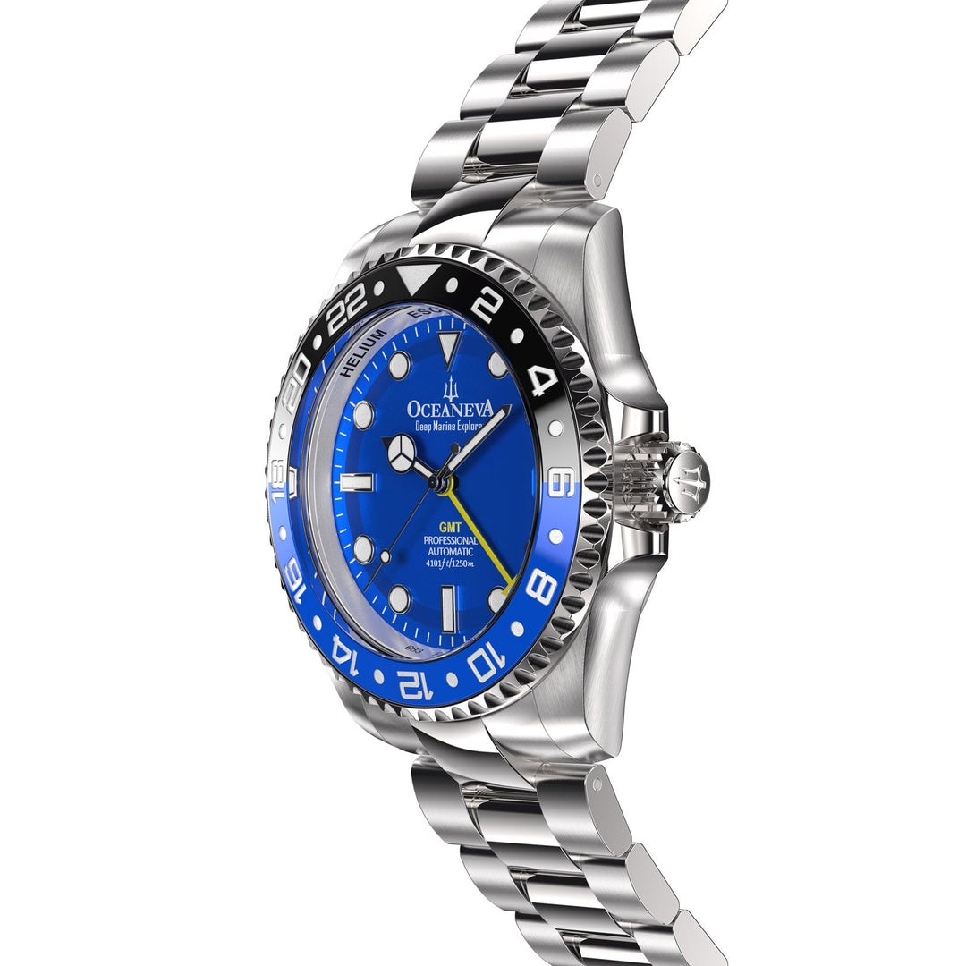 Deep Marine Explorer II GMT – Blue Dial