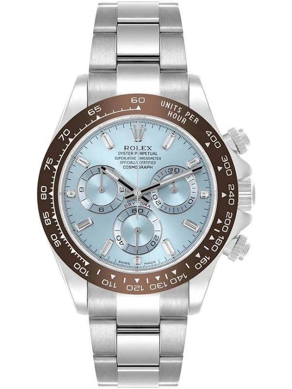 Rolex - Daytona - 950 Platinum Cosmograph Diamond Ice Blue Dial Oyster Bracelet