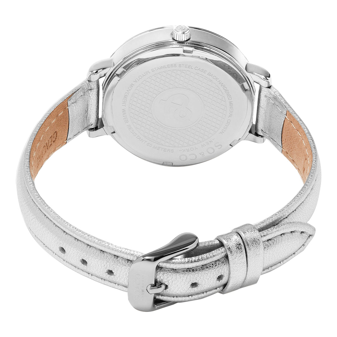Chelsea 5090 Silver White Mother of Pearl Dial
