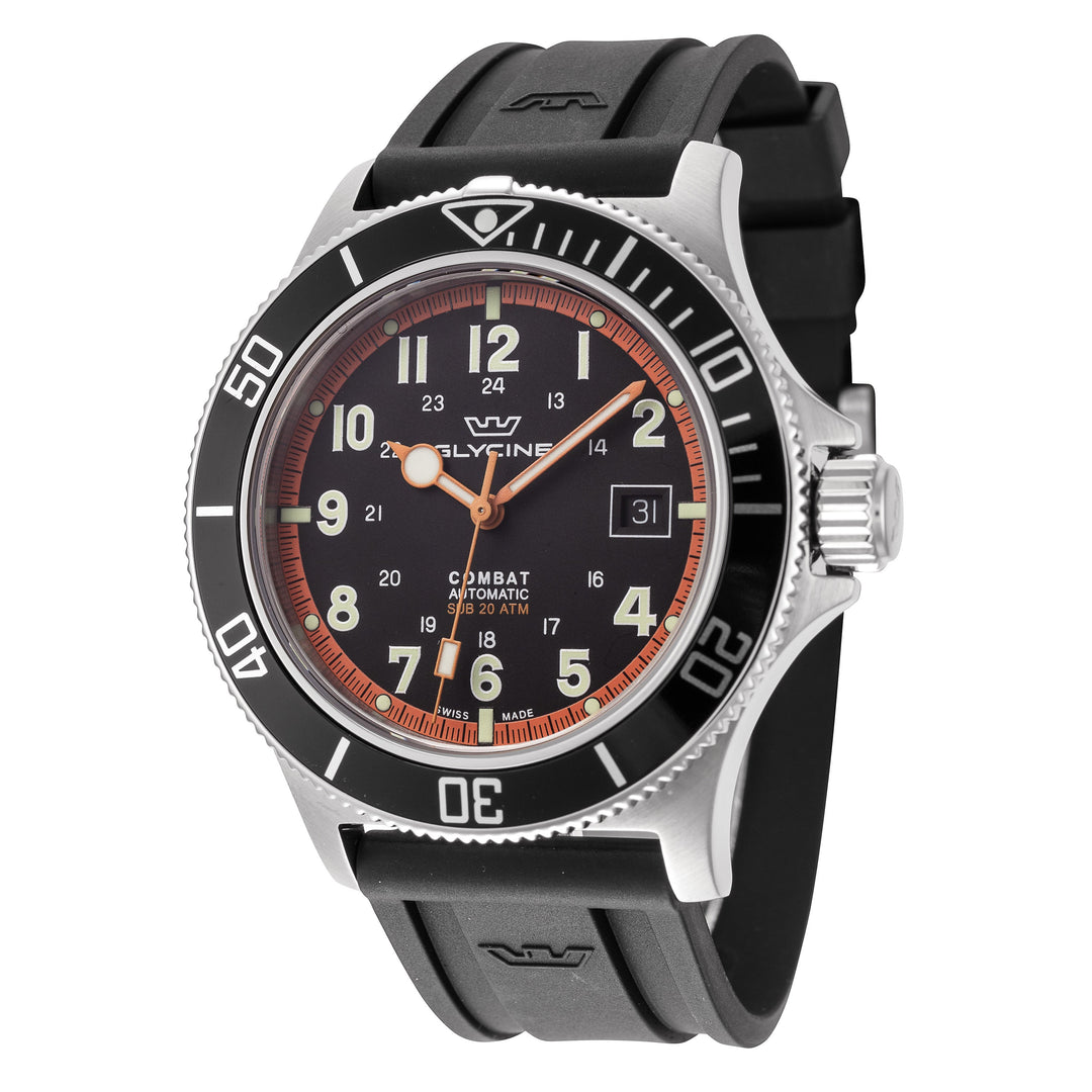 Combat Sub 42mm / Black / Black Black Dial