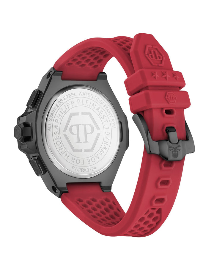 CHRONO ROYAL Black / Silicone | Black Dial