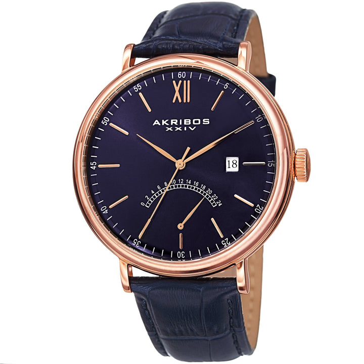 Explorer Rose Gold Tone/Rose Gold Tone Stainless Steel/Leather | Purple Dial