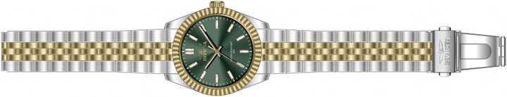 Specialty Green Dial / Two-Tone Silver-Gold Stainless Steel Bracelet Green Dial