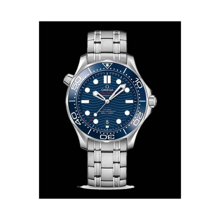 Omega Seamaster Diver 300M Co-Axial Master Chronometer 42mm Blue Dial