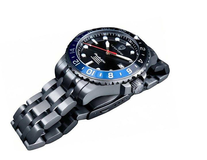 TIME BOLD- X8 BLACK/BLUE | Blue Dial
