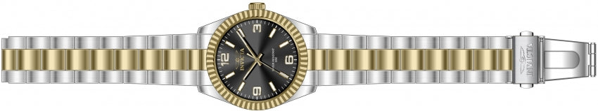 Specialty Black Dial / Two-Tone Silver-Gold Stainless Steel Bracelet Black Dial