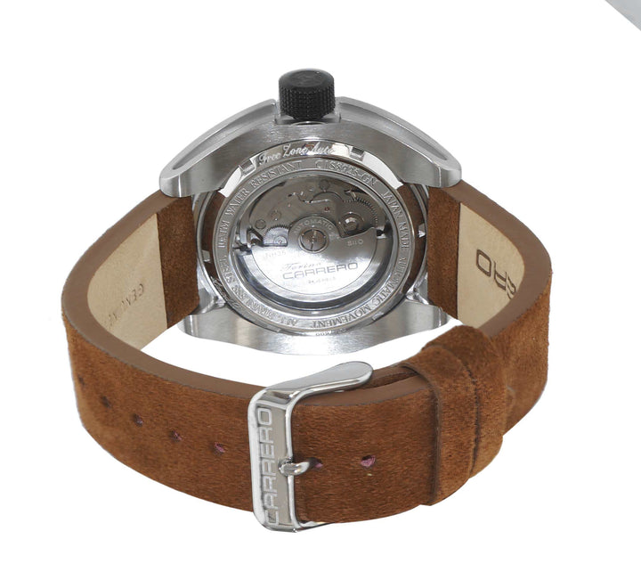FreeZone-Auto Green / Brown | Green Dial