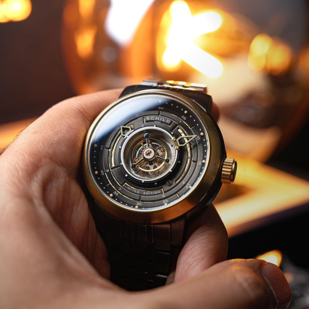 Heinrich Cyclone Tourbillon Limited Edition Grey / Gray Stainless Steel |  Dial