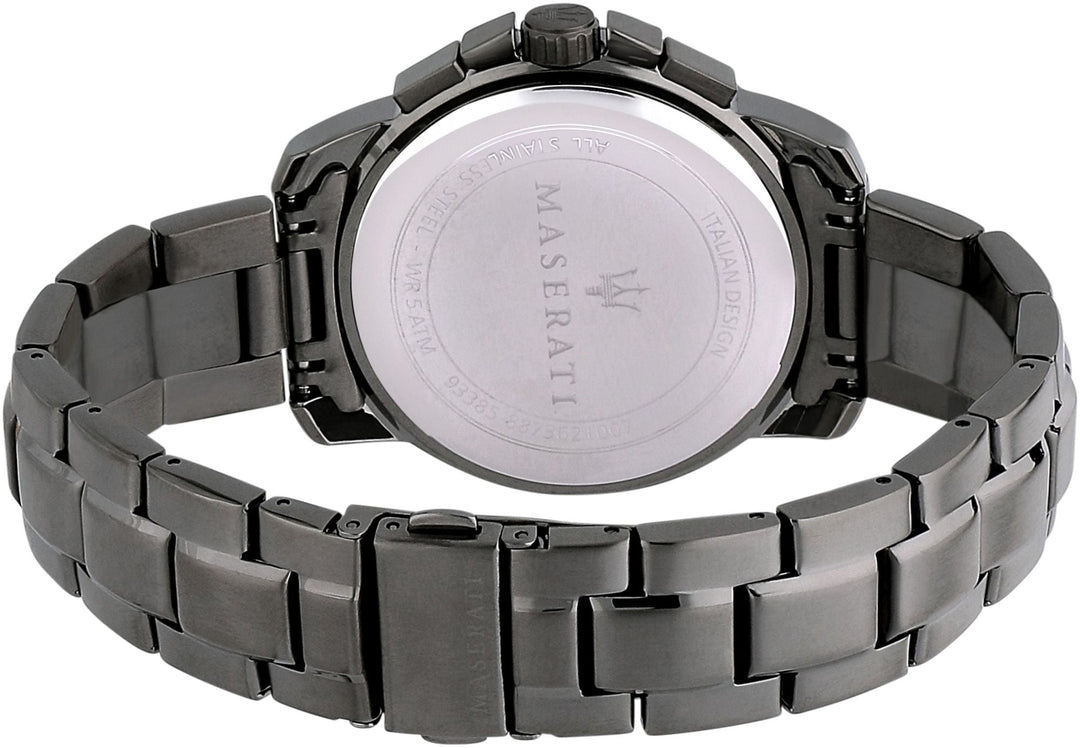 SUCCESSO Black / Stainless Steel Black Dial