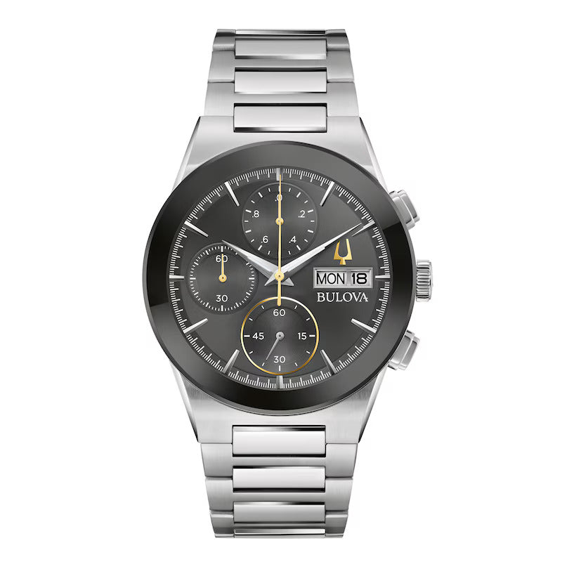 Modern Millenia 41mm / Black / Silver | Black Dial