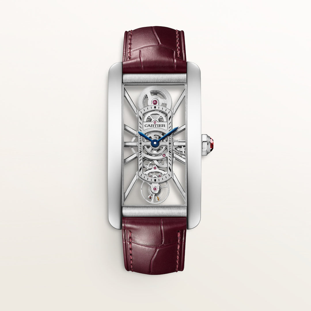 Cartier Tank Américaine Skeleton Watch WHTA0041
