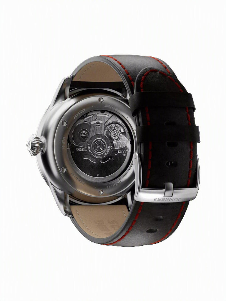 JU52/3M Limited Edition Black Dial / Black Leather Strap Black Dial