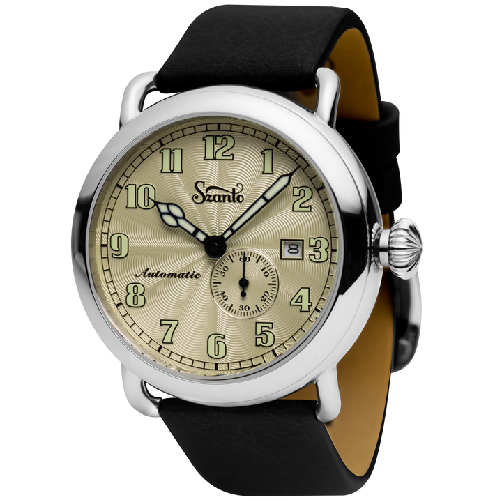 Officer's Class Round Automatic | Champagne Dial