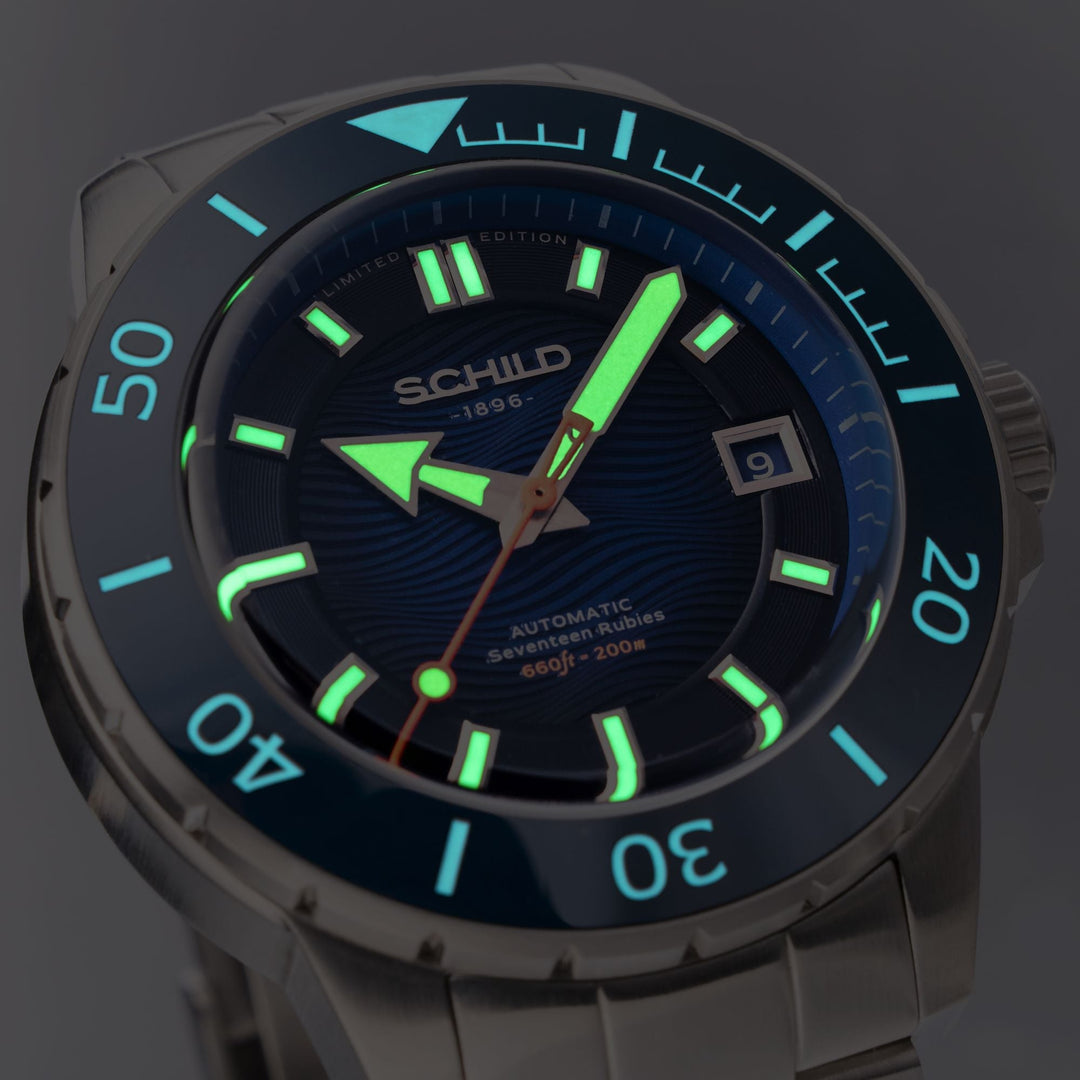 Hermann Swiss Automatic Limited Edition Blue / Stainless Steel | Blue Dial