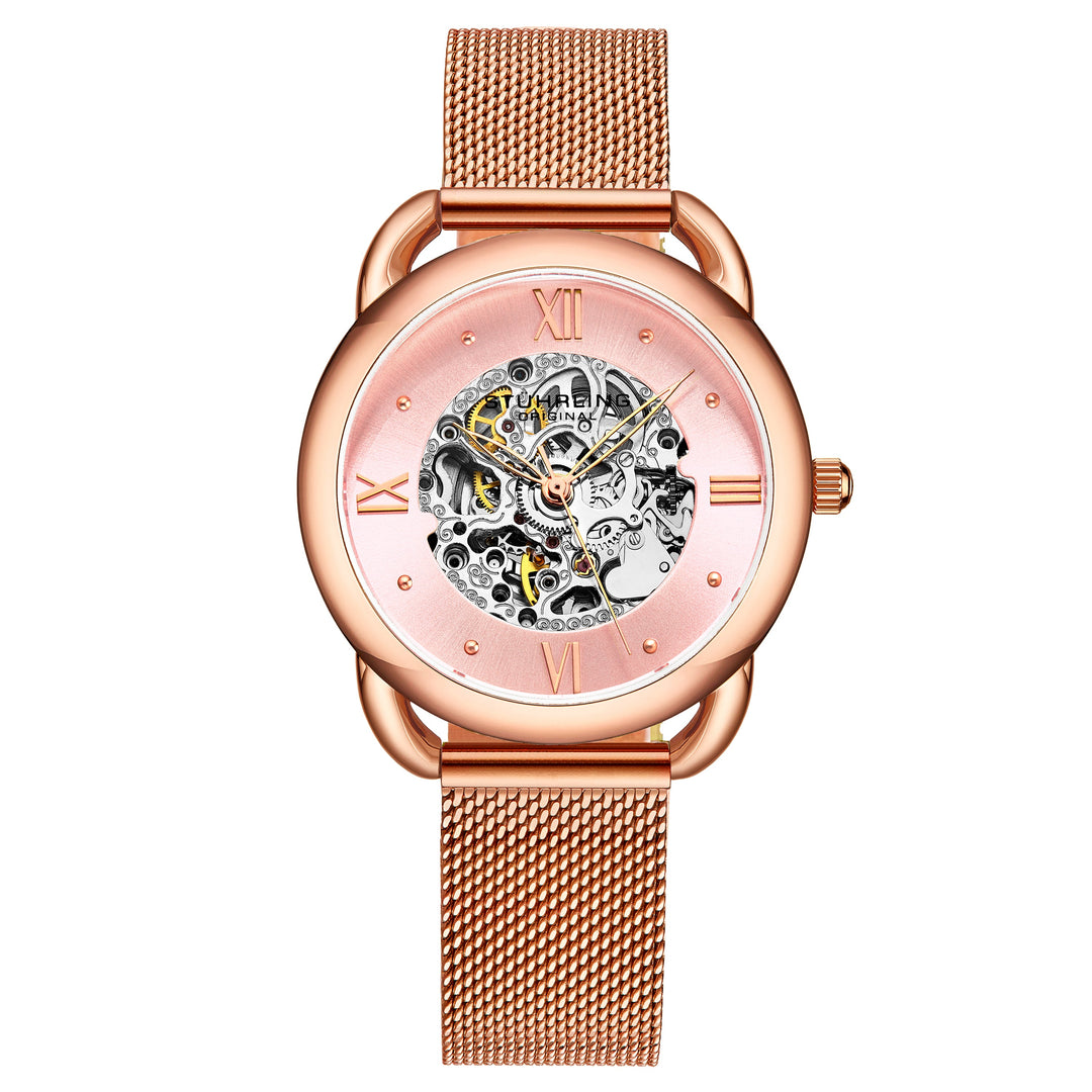Legacy-3990m.4 Rose Gold Stainless Steel | Salmon Dial