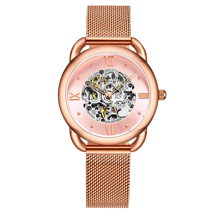 Legacy-3990m.4 Rose Gold Stainless Steel | Salmon Dial