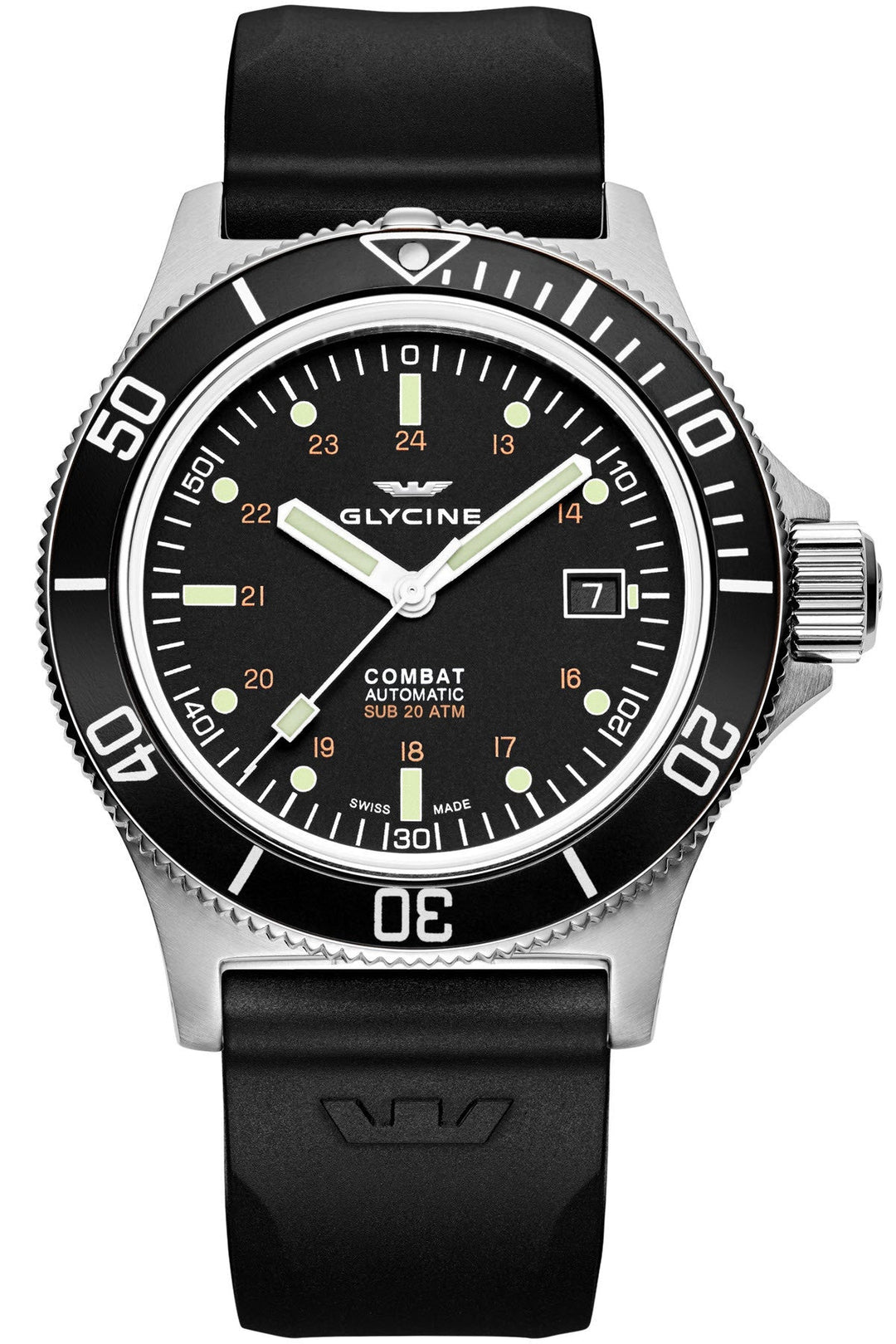 Combat Sub 42 mm / Black / Black Black Dial