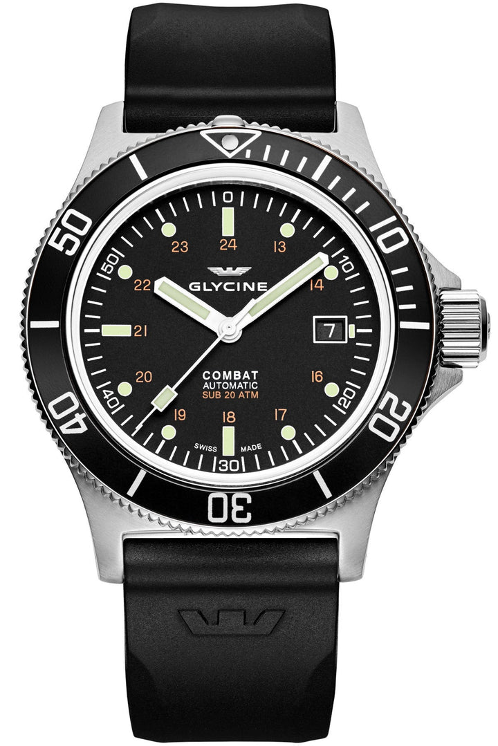 Combat Sub 42 mm / Black / Black Black Dial