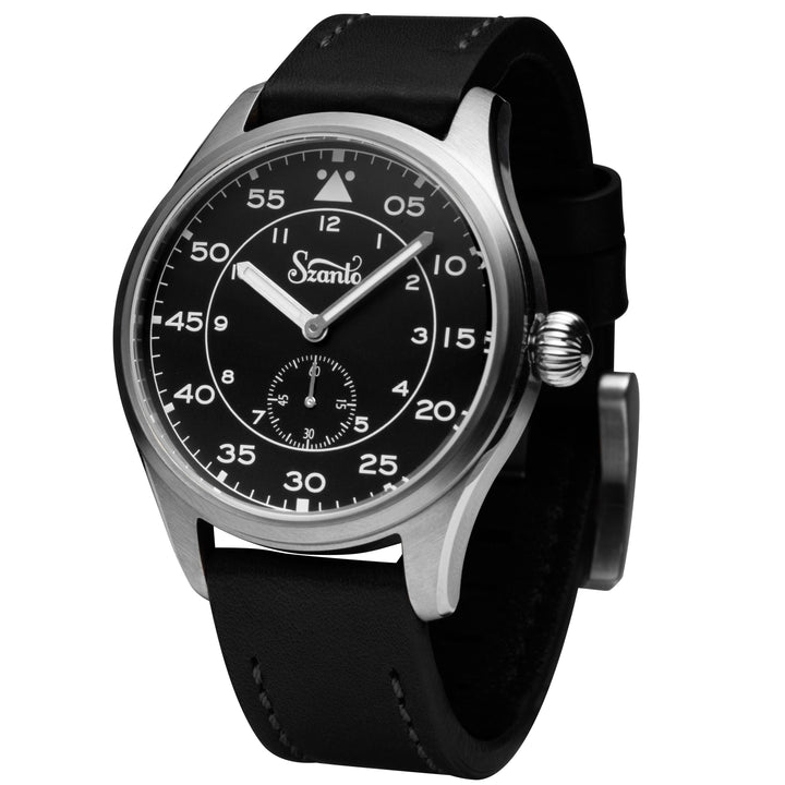 Heritage Aviator 2750 Series SS/Black/Blk | Black Dial
