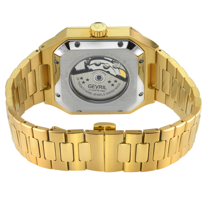 Grand Concourse Swiss Automatic, IPYG/316L Stainless Steel Case, White Dial, IPY