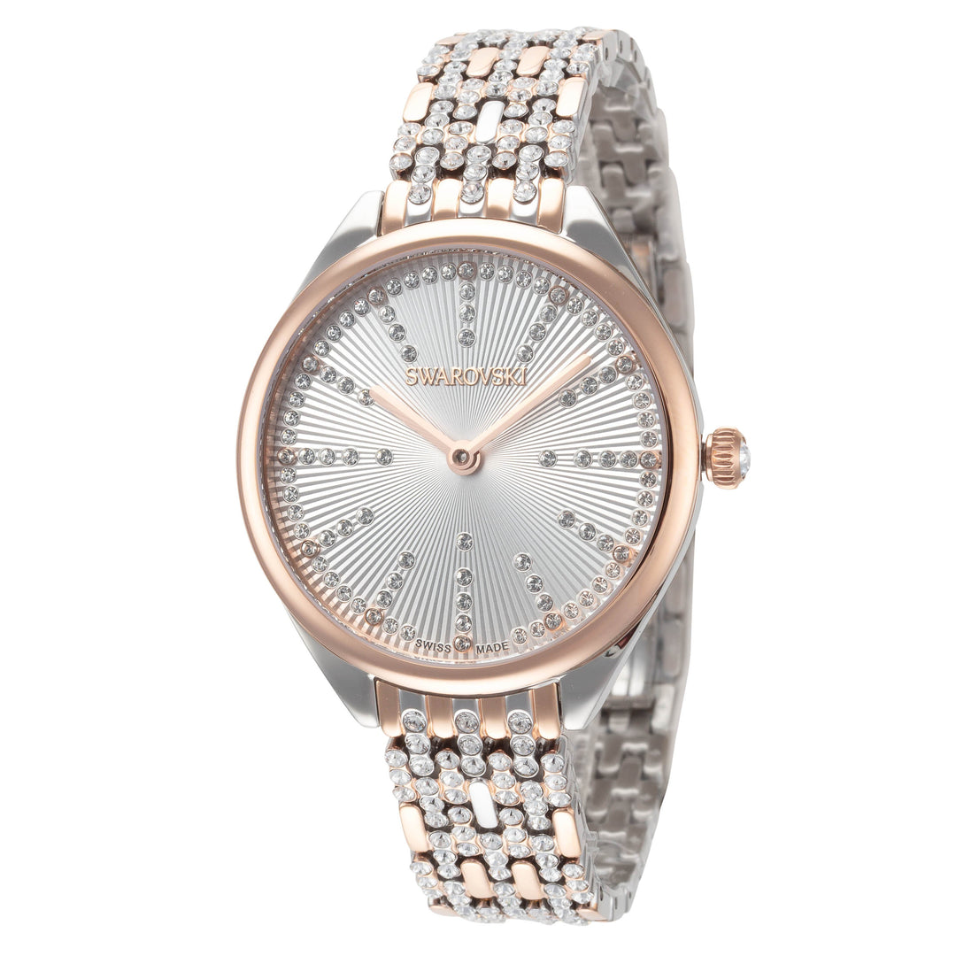 Attract 34 mm / Silver / Multi Silver Dial