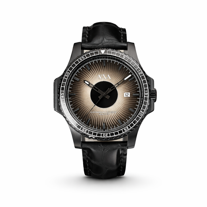 Technic Black / Leather | Black Dial