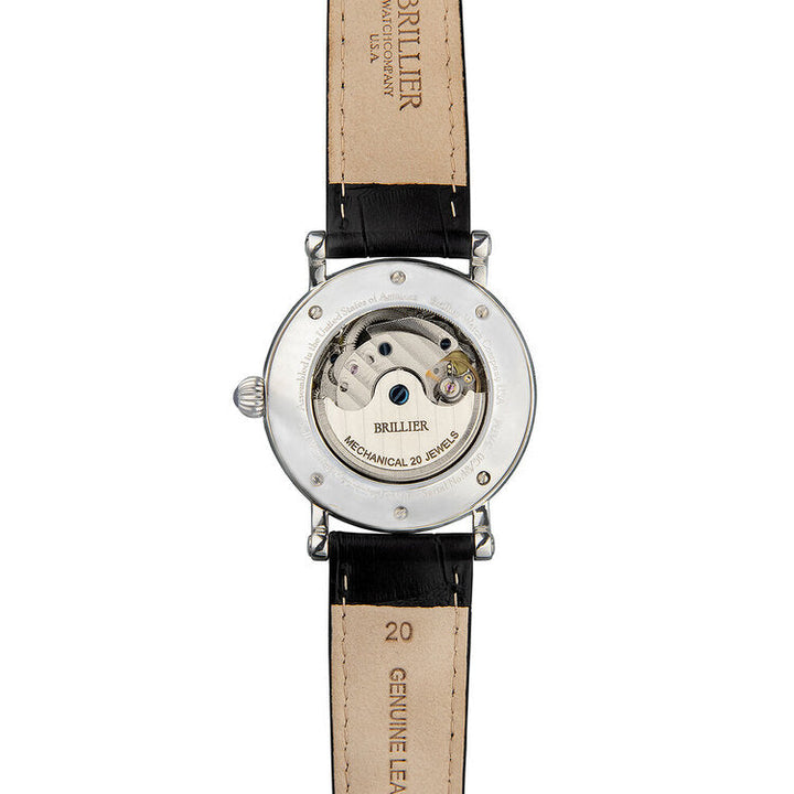 GMT DUAL TIME AUTOMATIC 38 MM | Black Dial