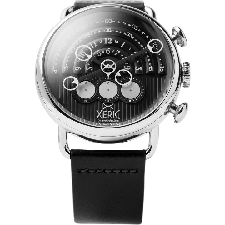 Halograph Chrono Sapphire Silver Black Black Dial