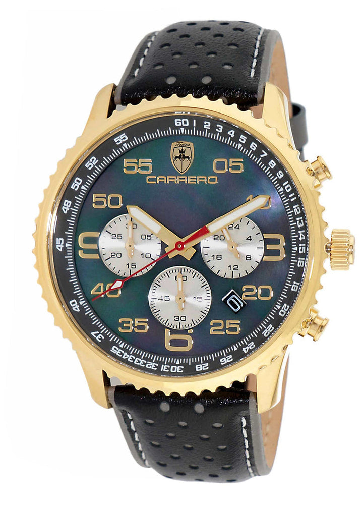Aureum Goldtone/Black | Black Dial