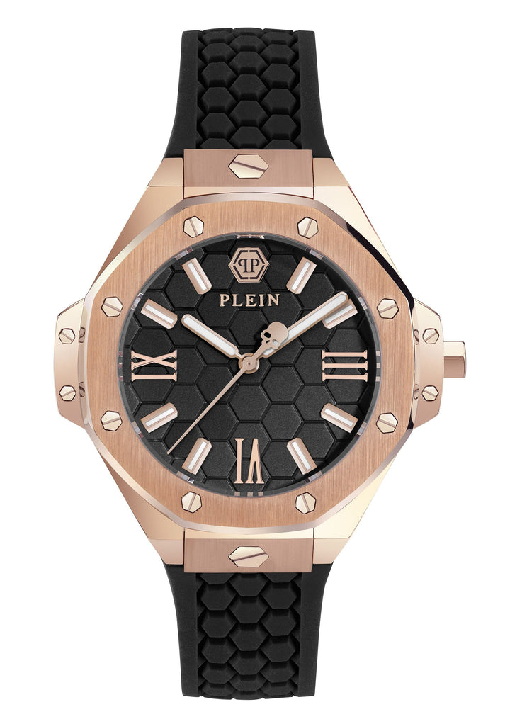 PLEIN ROYAL 39MM Black / Silicone Black Dial