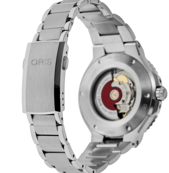 Aquis Date Upcycle 43.5mm Multicolor Dial