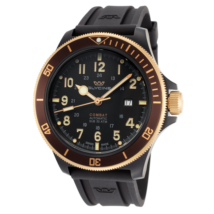 Combat Sub 46 46 mm / Black / Black Black Dial