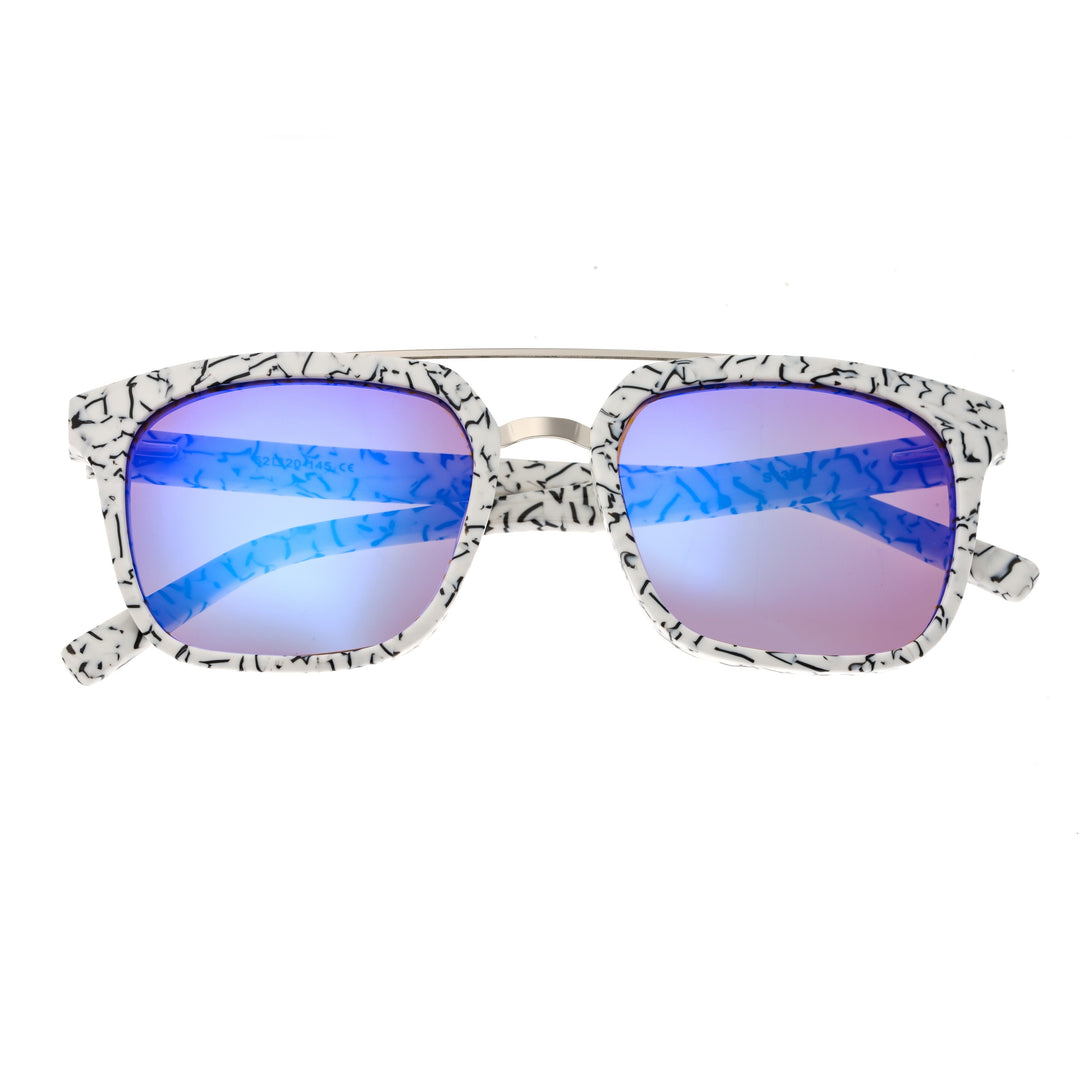 Lindquist White Marble/Purple-Blue |  Dial