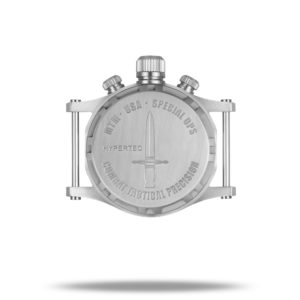 Hypertec Chrono 2 Silver/Black | Black Dial