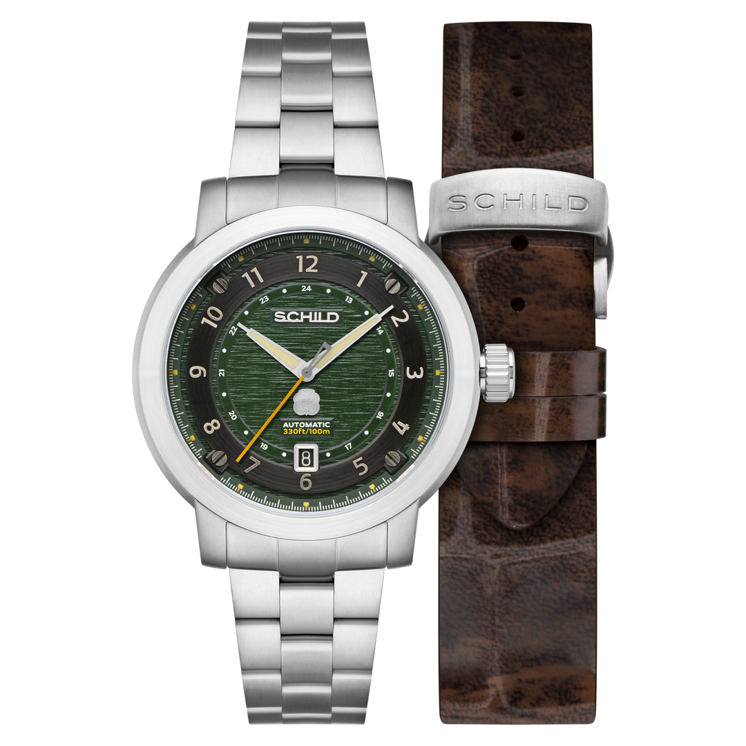 HEINRICH SWISS AUTOMATIC LIMITED EDITION LIMITED EDITION GREEN / STAINLESS STEEL