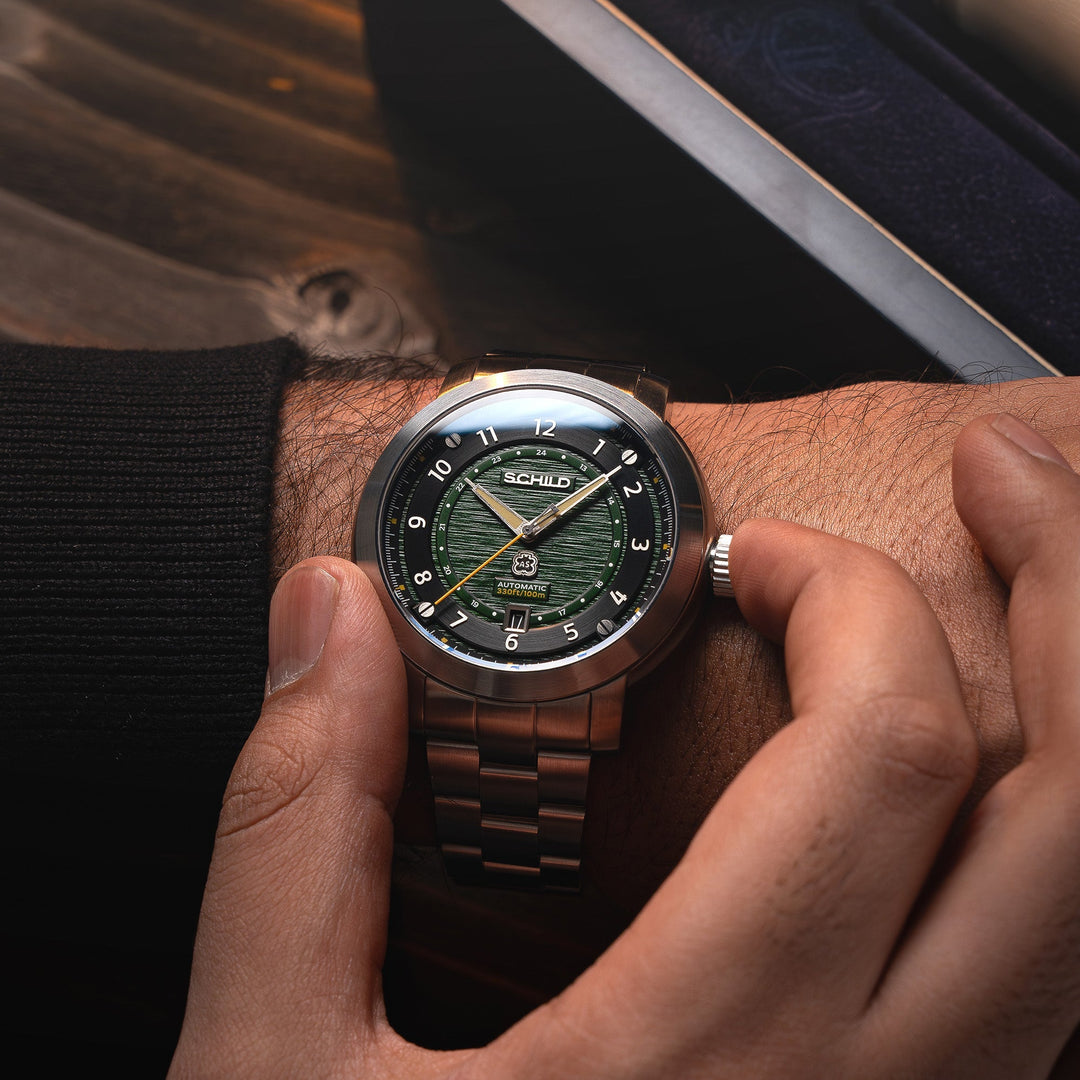 HEINRICH SWISS AUTOMATIC LIMITED EDITION LIMITED EDITION GREEN / STAINLESS STEEL