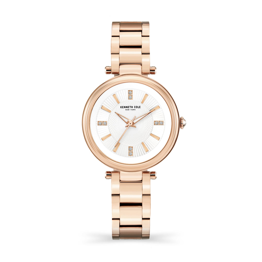 Classic 35 mm / Silver / Gold Silver Dial