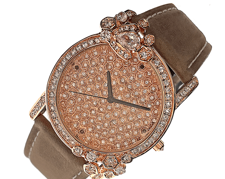 ROYALE Rosetone/Brown | Rose tone Dial