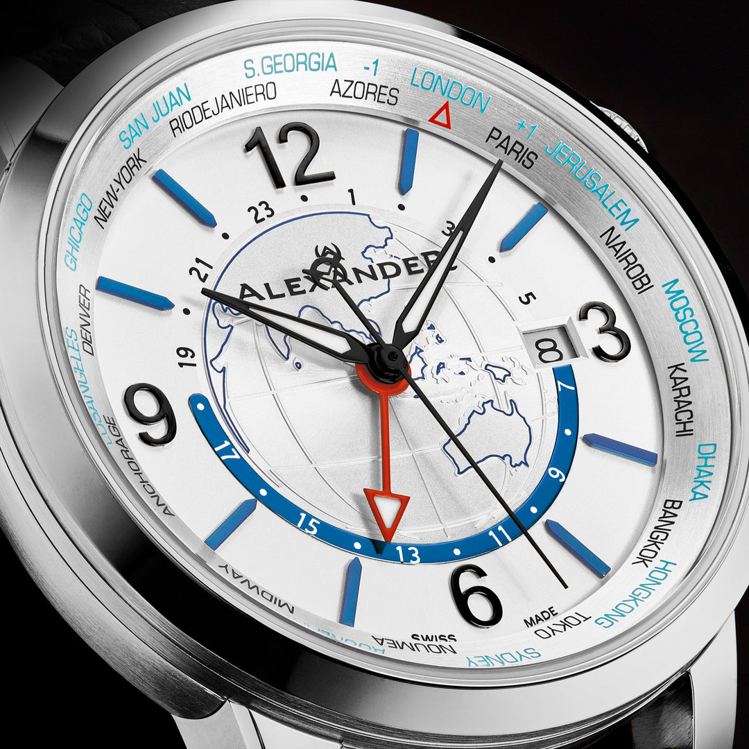 A171B-01 Silver/Stainless Steel | Silver Dial