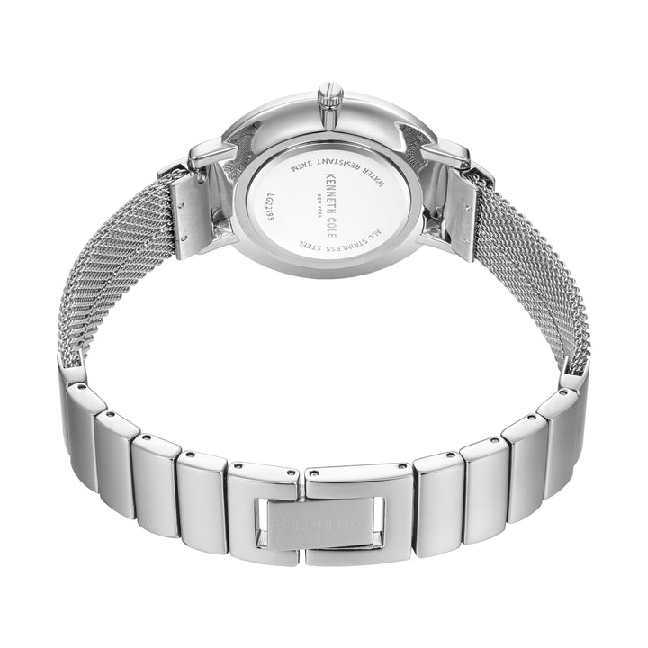 Classic 34mm / Silver / Silver and Gold Silver Dial